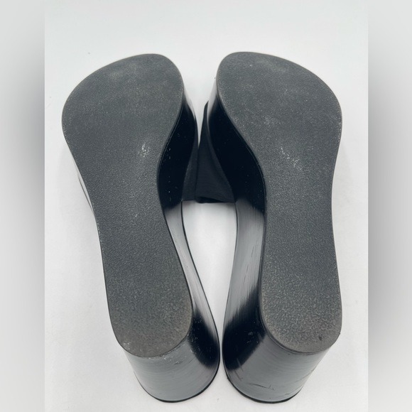 Steve Madden Y2K Black Wedge Size 8 - Picture 11 of 12